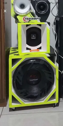 Caixa bob 12. Residencial com rodinhas. Só pegar e usar