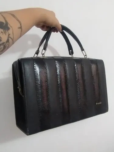 Bolsa Maleta Couro