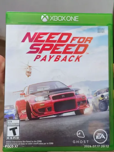 Jogo Need For Speed Payback Xbox One - Mídia Física Original