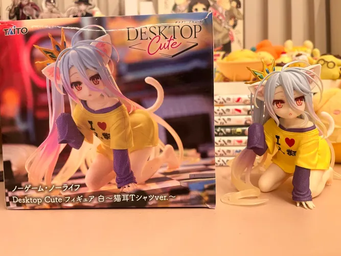 Shiro no game no life desktop cute figure