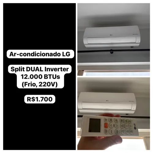 Ar-Condicionado LG 12.000 BTUs (Frio)