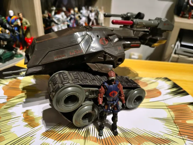 Cobra Hiss Tank v5 + Hiss Driver Gijoe POC Completo 