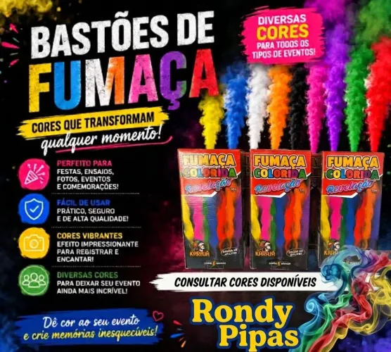 Vendi fumaça pra jogo chá revelação