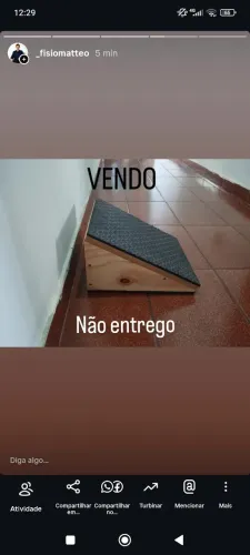 Rampa de alongamento de panturrilha 