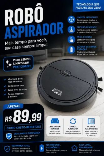Aspirador robô