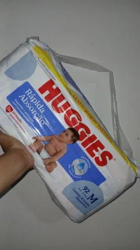 Fralda Huggies M 92undo
