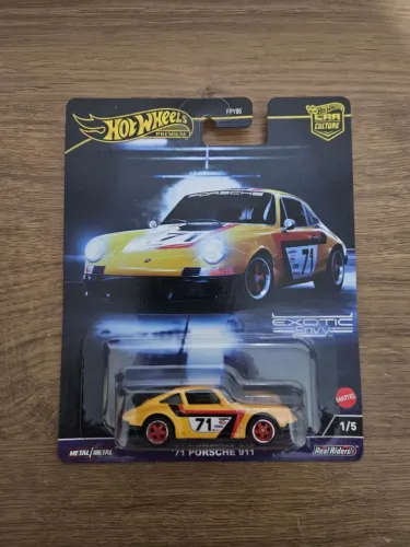 Miniatura Hotwheels 71' Porsche 911 Exotic Envy