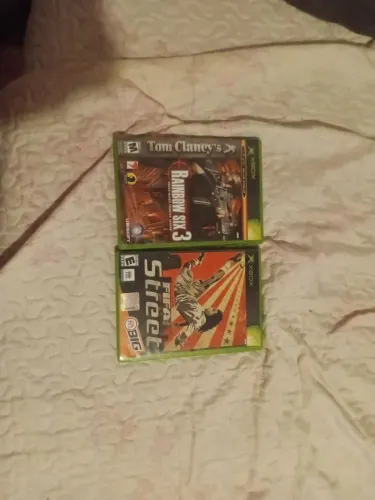 Rainbow six 3 Fifa street xbox