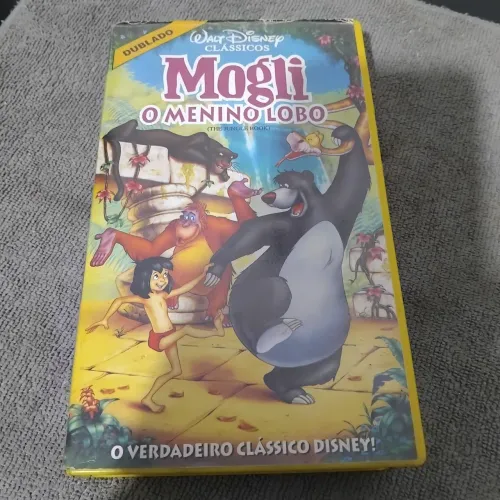 Vhs Mogli O Menino Lobo Dublado original Disney