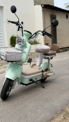 MOTO ELÉTRICA VINTAGE 500w - PARA DUAS PESSOAS