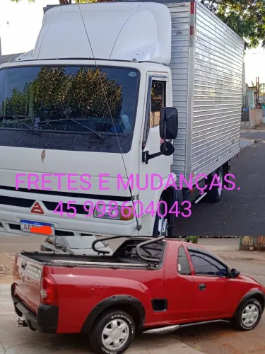 FAÇO FRETES E MUDANÇAS EM CASCAVEL E REGIÃO 