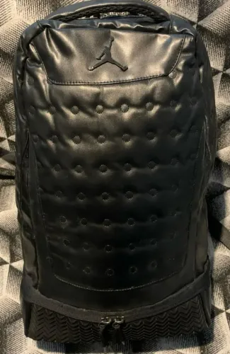 Mochila Air Jordan 13 Logo Jumpman Black Cat 100% Original