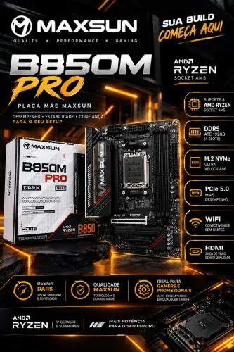 PLACA MAE b850m PRO maxsun AM5