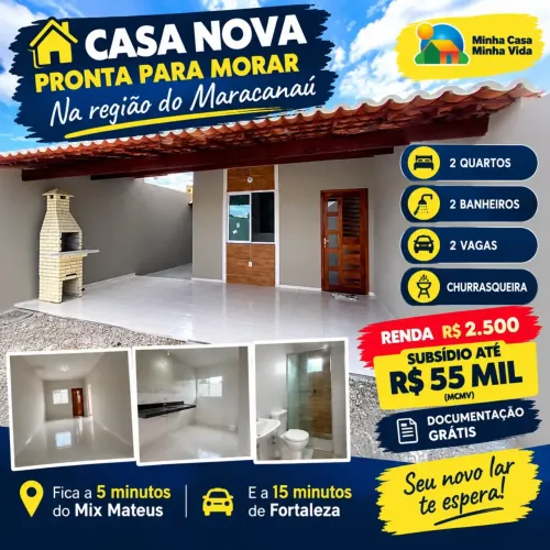 Imóvel para venda com 100 metros quadrados com 2 quartos em Jardim Bandeirantes - Maracana