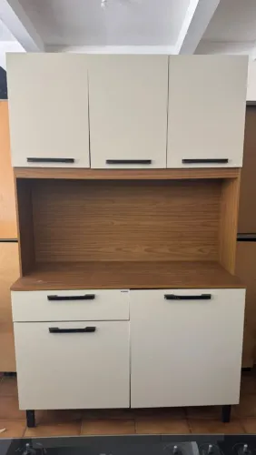 ARMÁRIO DE COZINHA - SEMI-NOVO ESTA BOM UNICO DONO ENTREGO TENHO OUTROS MOVEIS TAMBEM