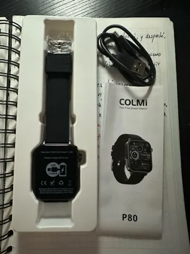 $80 IMPERDÍVEL, SMARTWATCH COLMI P80 