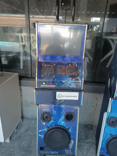 Karaokê, jukebox e bluetooth