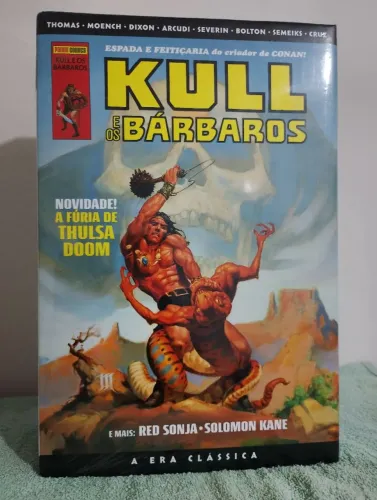 Panini - Kull, A Era Clássica Omnibus Vol 1 (Lacrado de Fábrica)