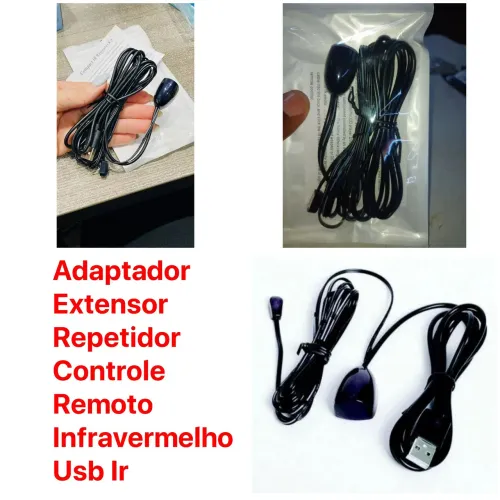 Adaptador Extensor Repetidor Controle Remoto Infravermelho Usb Ir