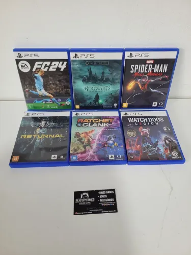 Jogos Originais Playstation 5 (Aceito Cartão)