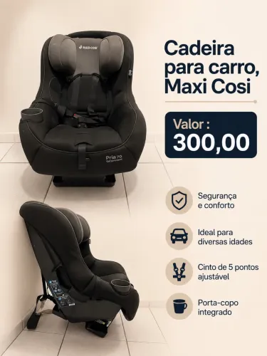 Cadeira automovel - Maxi Cosi 