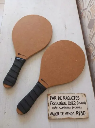 Par de raquetes R$50