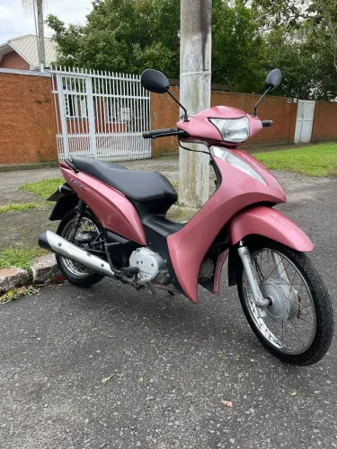 Honda blz 125 com partida rosa perfeita até 21x no cartão 