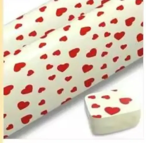 Transfer para decoração em chocolate