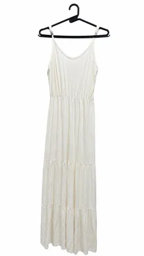 Vestido longo | Off White | Tamanho M