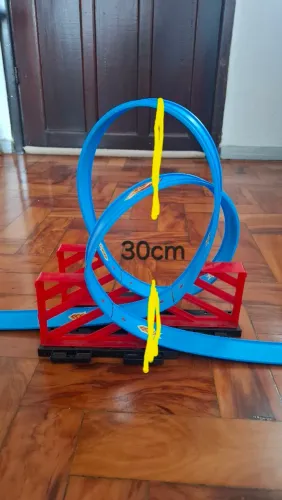 Pista de carrinho 120x30cm 