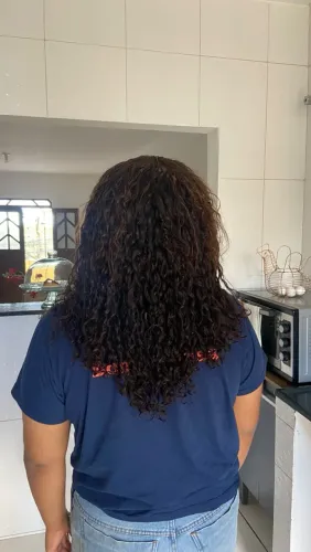 300g Cabelo cacheado Humano! 850 reais