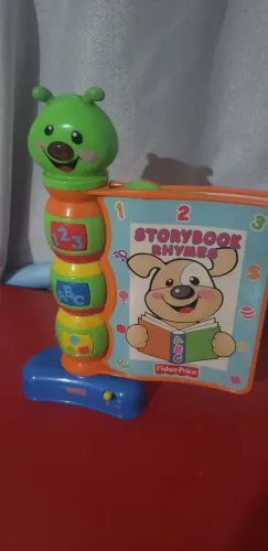 Livro musical infantil Fisher Price