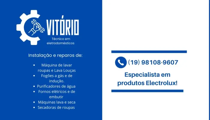 Técnico de máquina de lavar