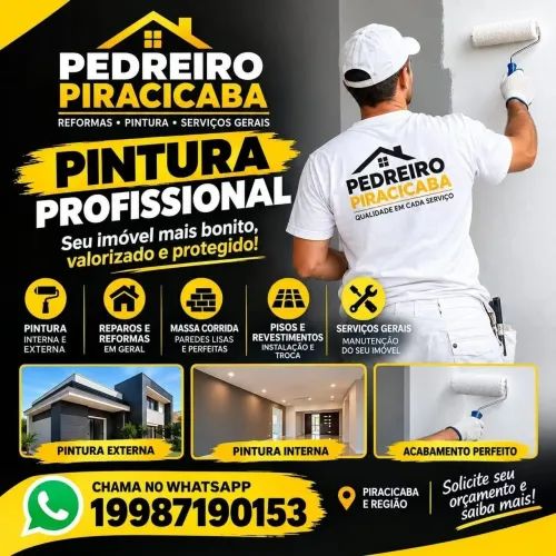 Pintura Piracicaba profissional