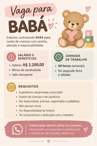 CONTRATO BABÁ - PONTE ALTA NORTE / GAMA