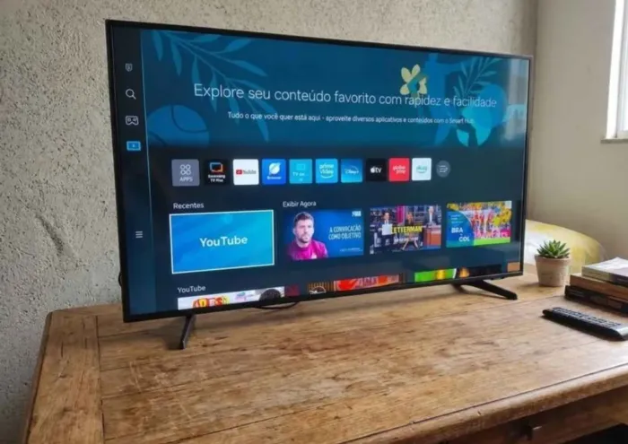 Vendo TV 43 smart Samsung 4k Xbox, Wi-Fi,Bluetooth,espelhamento Smartphones tudo funciona