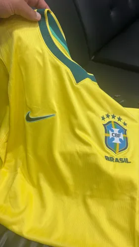 Camisa seleção brasileira amarela GG