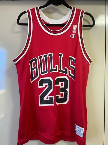 Regata NBA Chicago Bulls Michael Jordan , Champions!