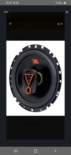 1 par jbl 6 polegadas 160wts