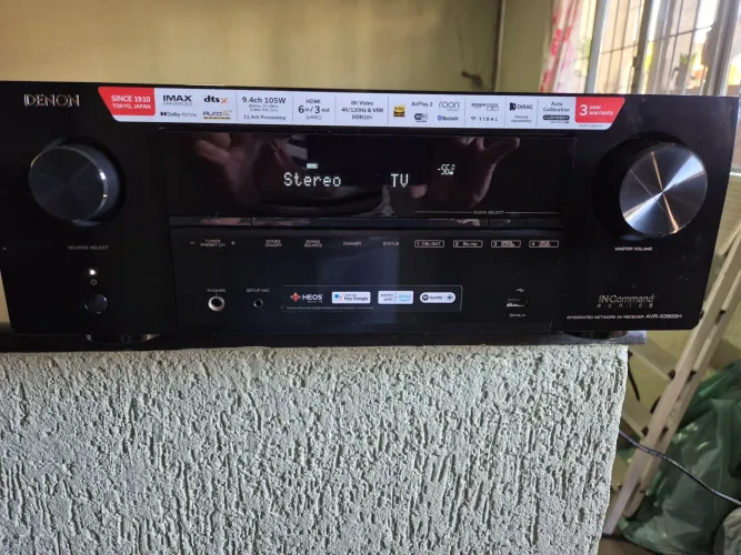 Receiver denon 3800h.