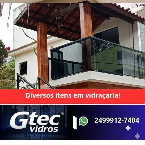 Vidraçaria e esquadria.