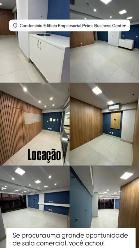 LOCAÇÃO | SALA CORPORATIVA COMERCIAL ESCRITÓRIO- EDIFÍCIO PRIME