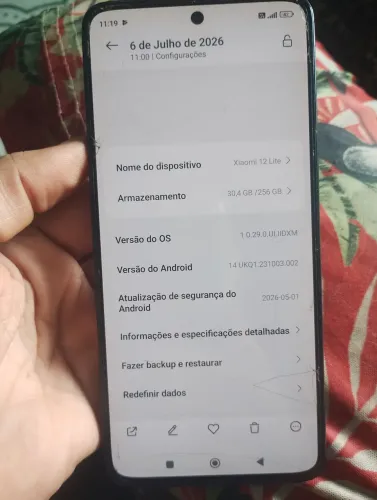 Xaiomi 12 lite todo bom