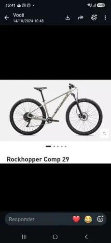 Bike specialized rockhopper comp 29 tam M