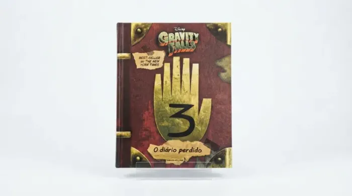 Livro O Diário Perdido de Gravity Falls - Alex Hirsch - Best-seller NYT - Capa Dura