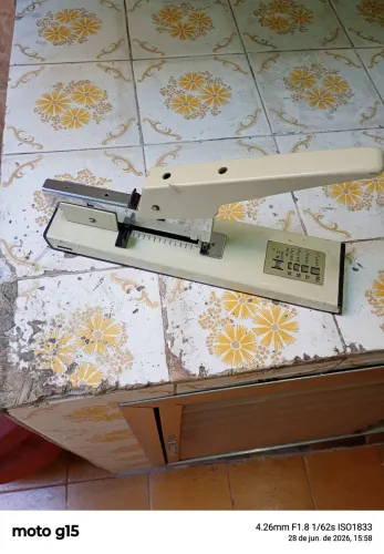 Grampeador Profissional Industrial Han Wen 