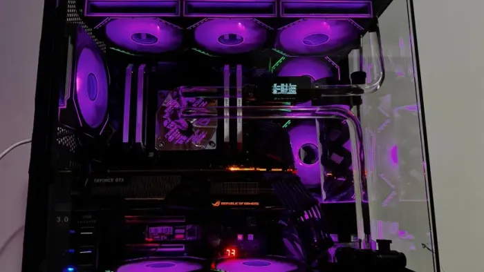 Computador Gamer de Verdade com Water cooler custom