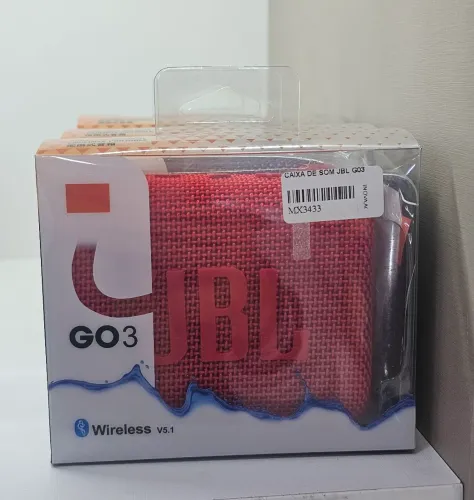 Caixa dw Som JBL Go 3