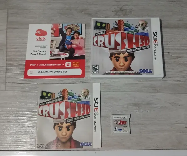 Nintendo 3DS - Jogo Sega Crush 3D