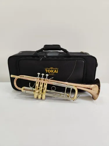 Trompete Tokai TR-400GB Gold Dourado Sib Novo/Troco/Parcelo 21x